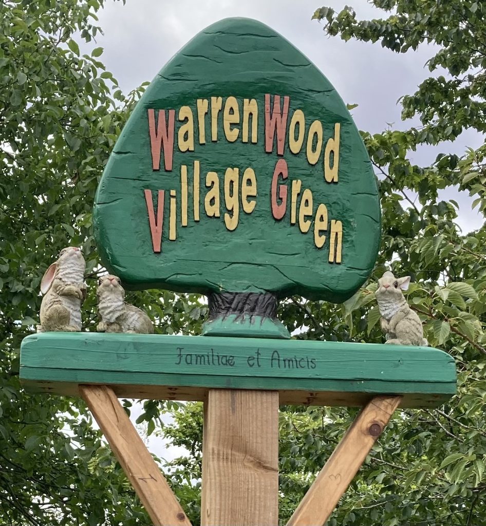 Village Green Sign
